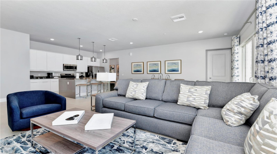 Living Room: Open-concept