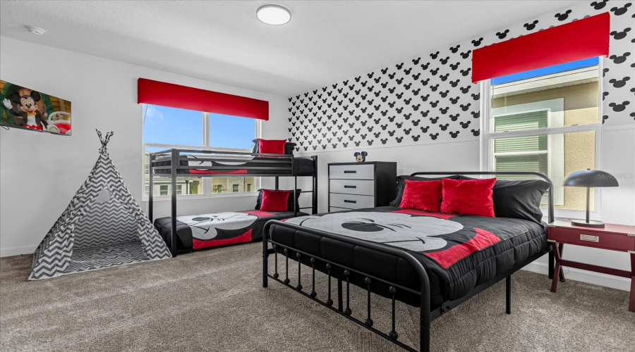 Mickey themed room