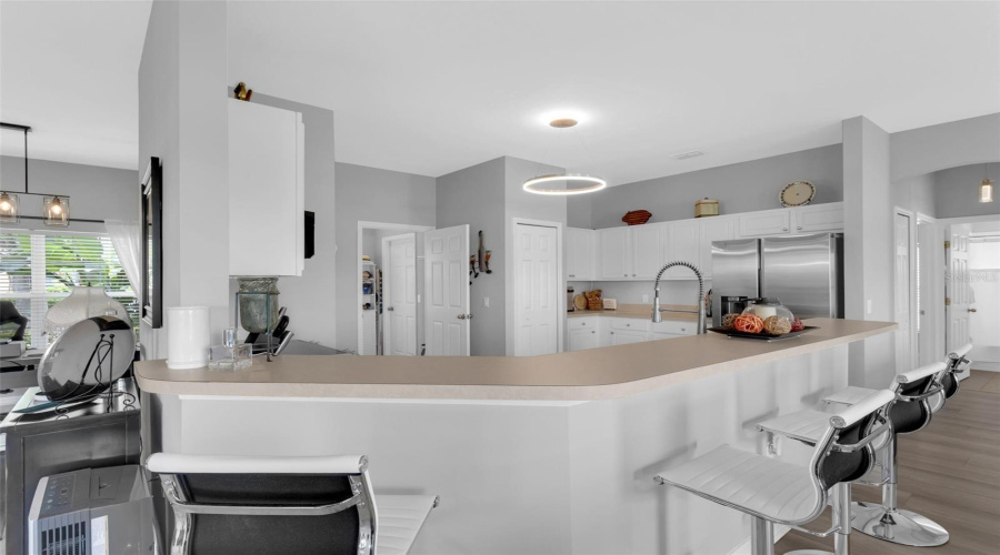 Open Kitchen Floor plan.