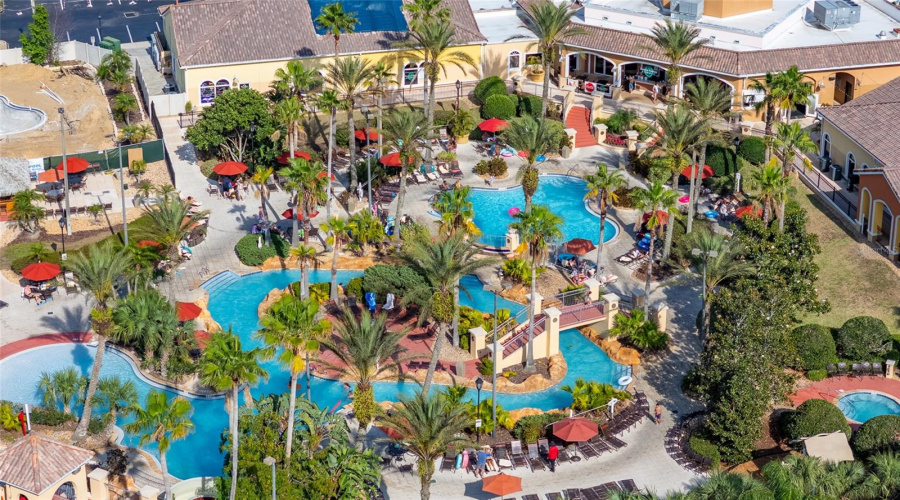 Aerial Community Pool