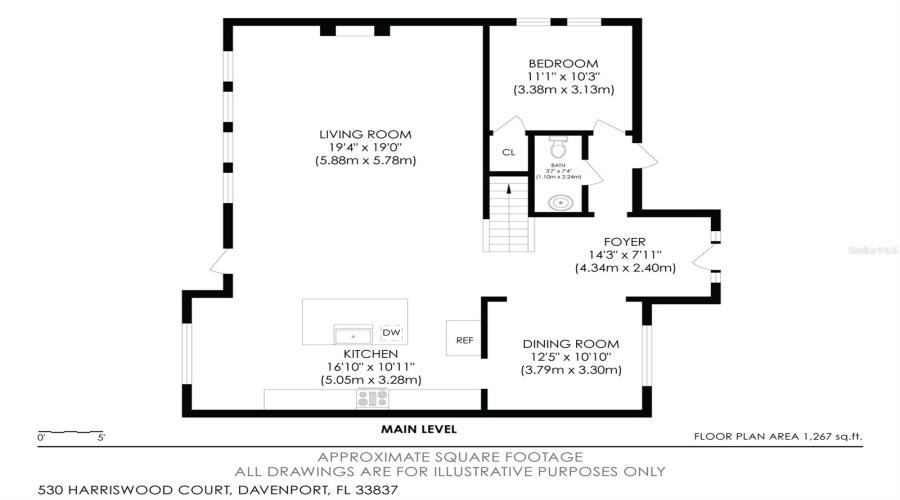 DAVENPORT, Florida 33837, 4 Bedrooms Bedrooms, ,2 BathroomsBathrooms,Residential,For Sale,HARRISWOOD,MFRO6317558