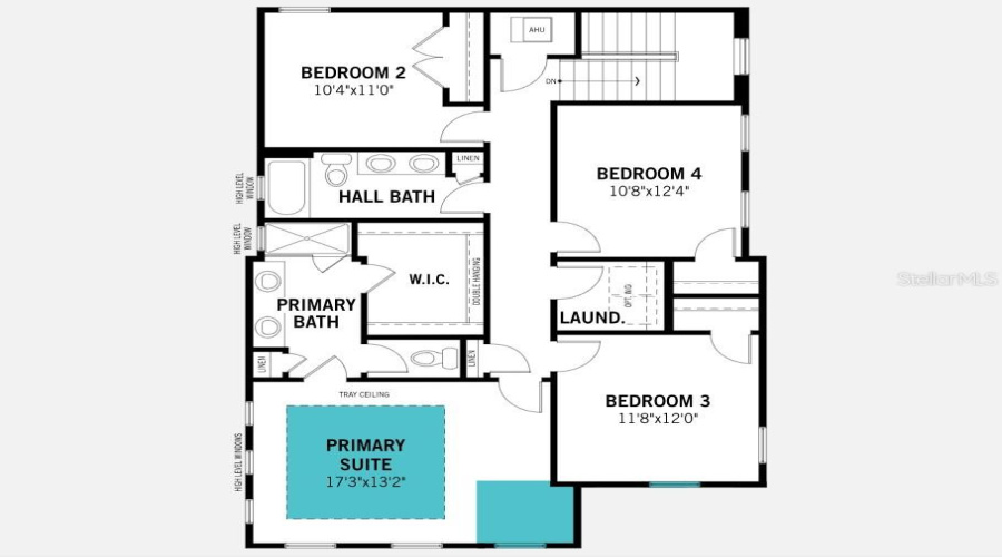 Hayden Floorplan - Second Floor