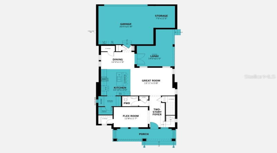 Heron Floorplan - First Floor