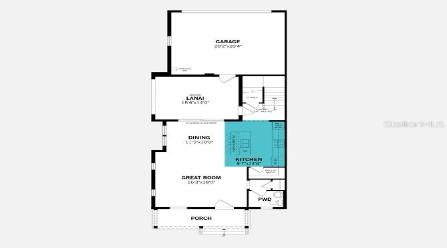 Anastasia Floorplan - First Floor