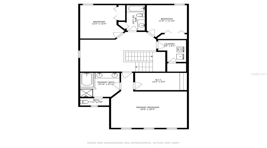 Second Floor, Floor Plan