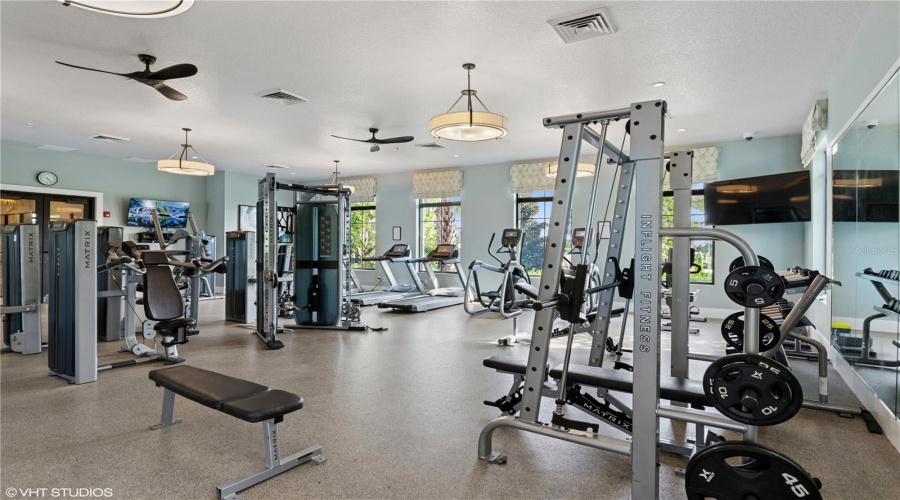 Gym at The Country Club