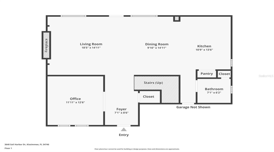 KISSIMMEE, Florida 34746, 4 Bedrooms Bedrooms, ,2 BathroomsBathrooms,Residential,For Sale,SAIL HARBOR DR,MFRO6317976
