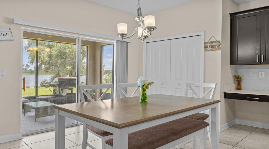 Nook leads to lanai