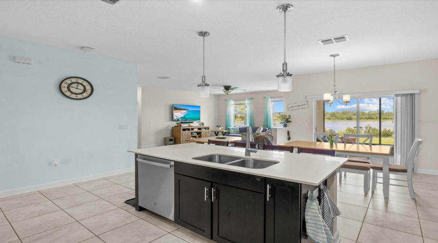 Open floor plan
