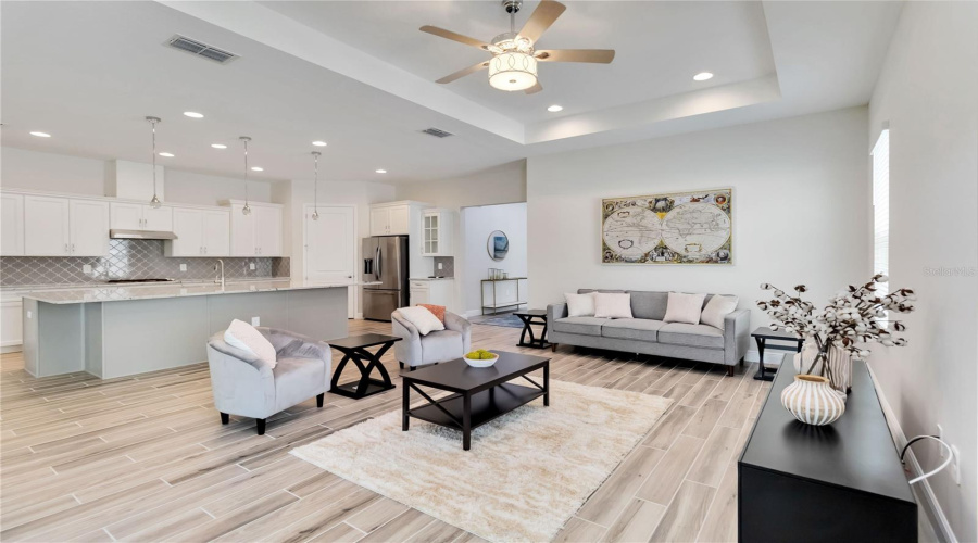 Huge open space!  Perfect for entertaining!