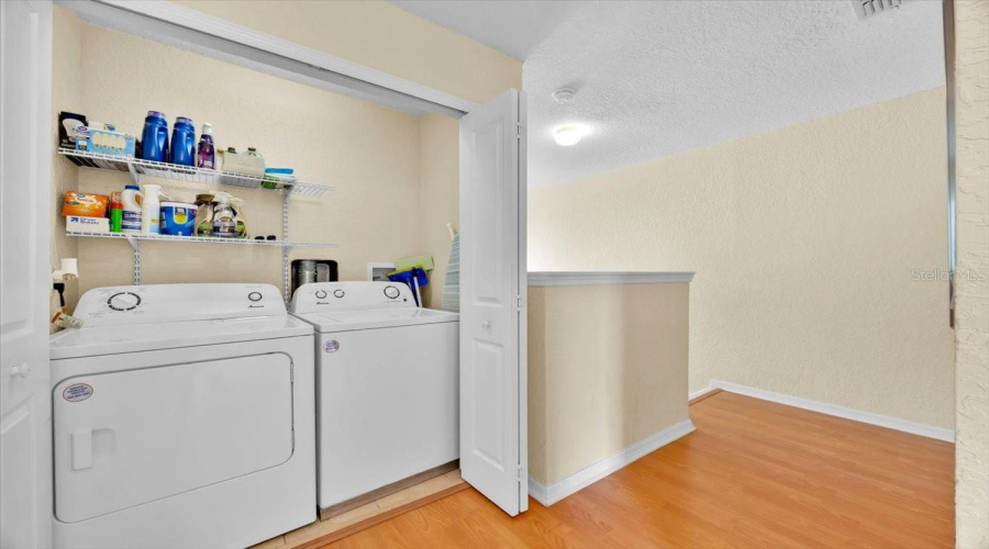 Upper Level Laundry Closet