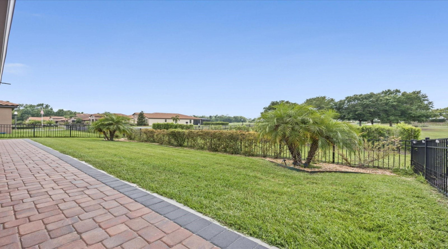 Extended paver walkway surrounds your home