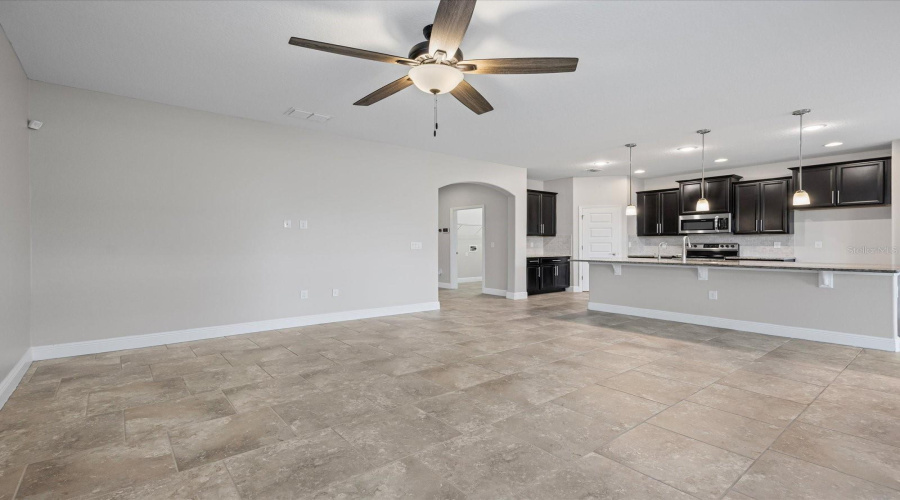 Open floor plan