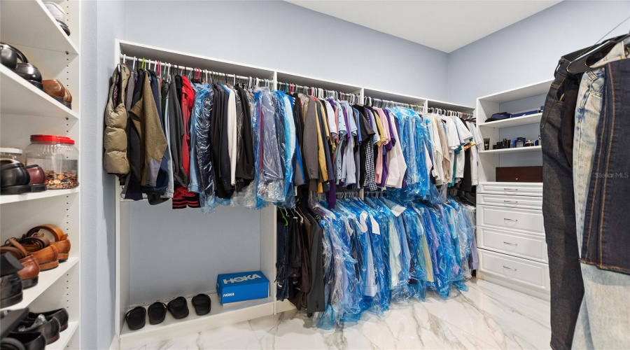 Master Walk in closet 11X12