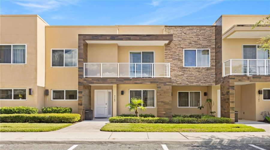Front of property.