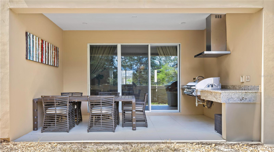 Another view of Summer Kitchen.