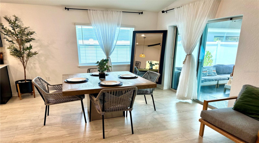 Dining area