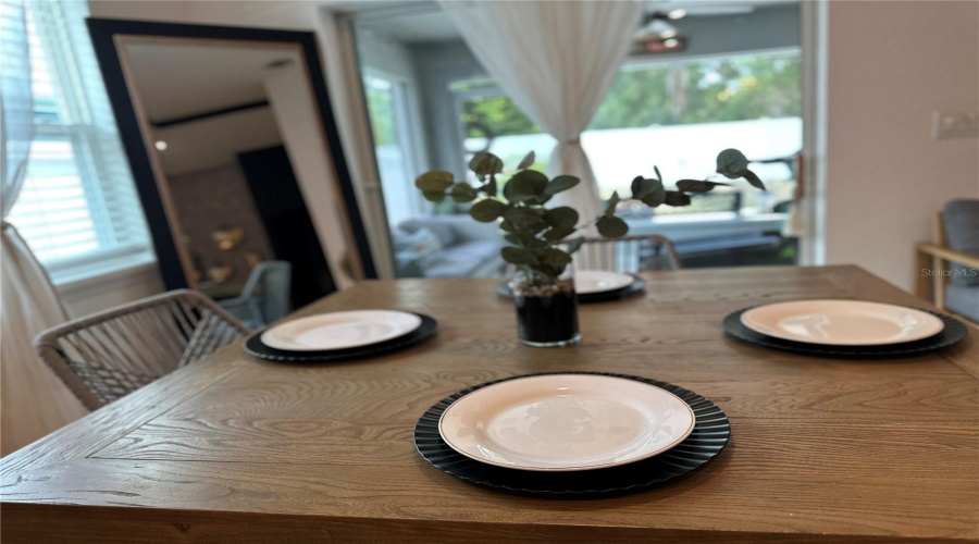 Dining area