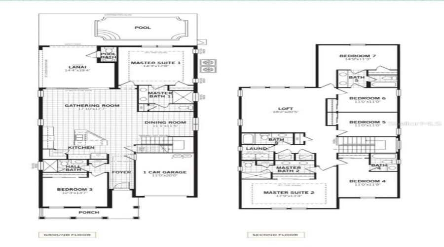 KISSIMMEE, Florida 34747, 7 Bedrooms Bedrooms, ,6 BathroomsBathrooms,Residential,For Sale,FLEMING MIST,0,MFRO6320253