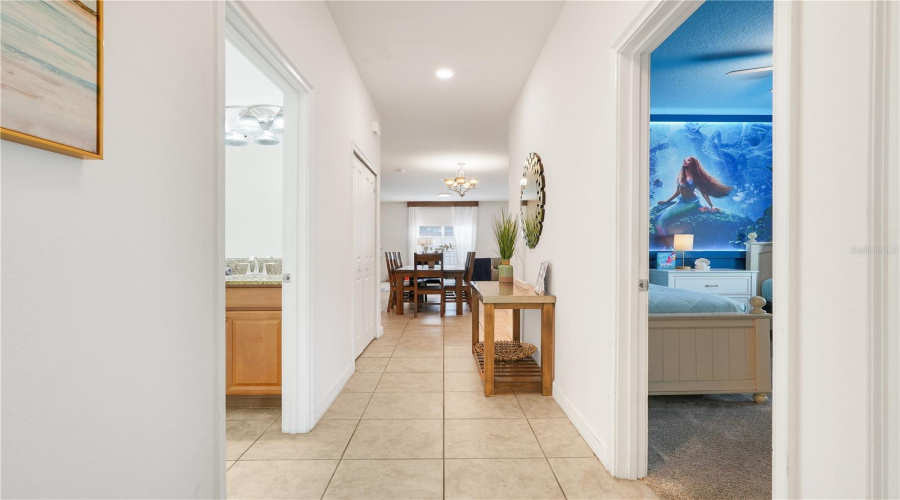Main entry hallway