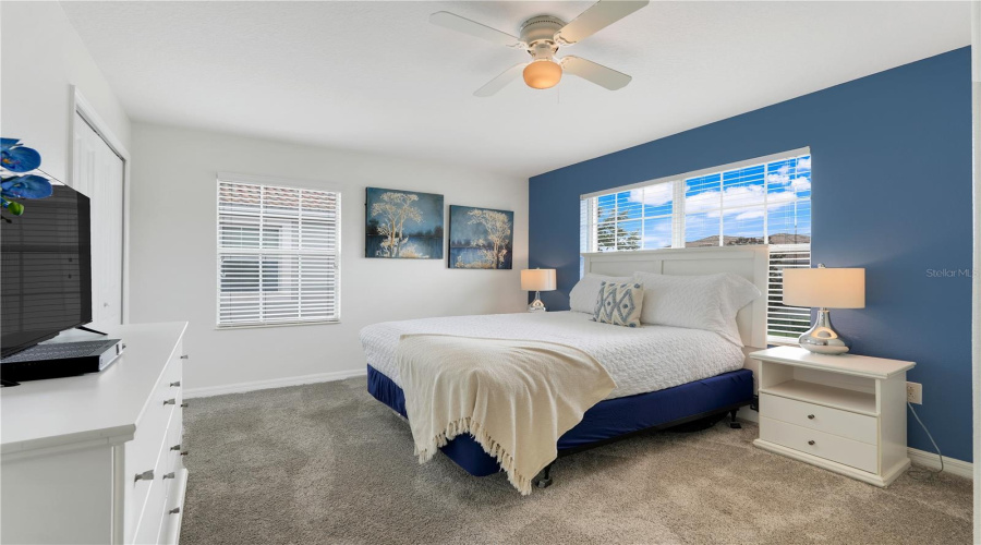 second floor guest bedroom