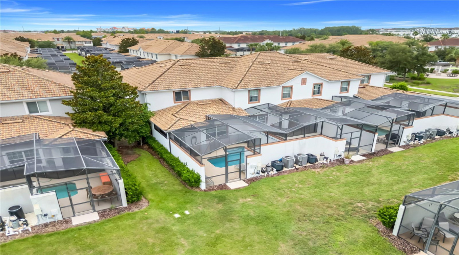 Aerial View back exterior