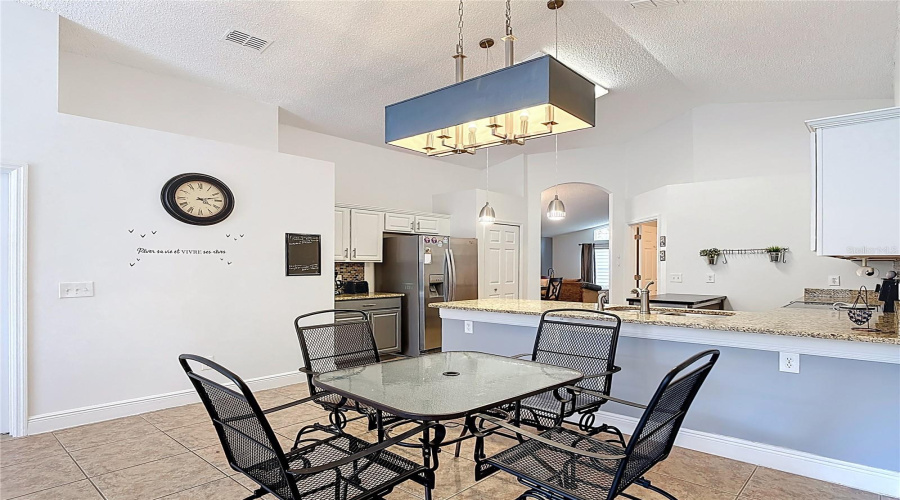 Breakfast area