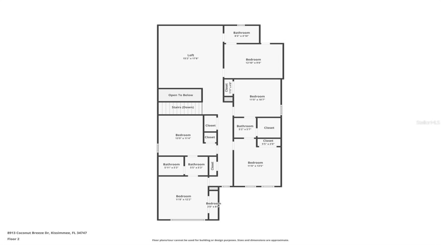 KISSIMMEE, Florida 34747, 6 Bedrooms Bedrooms, ,4 BathroomsBathrooms,Residential,For Sale,COCONUT BREEZE,0,MFRO6322168
