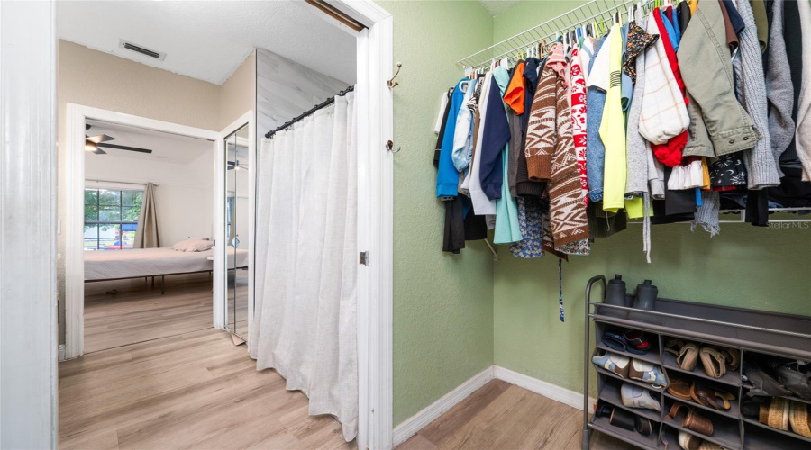Master Walk-In Closet View