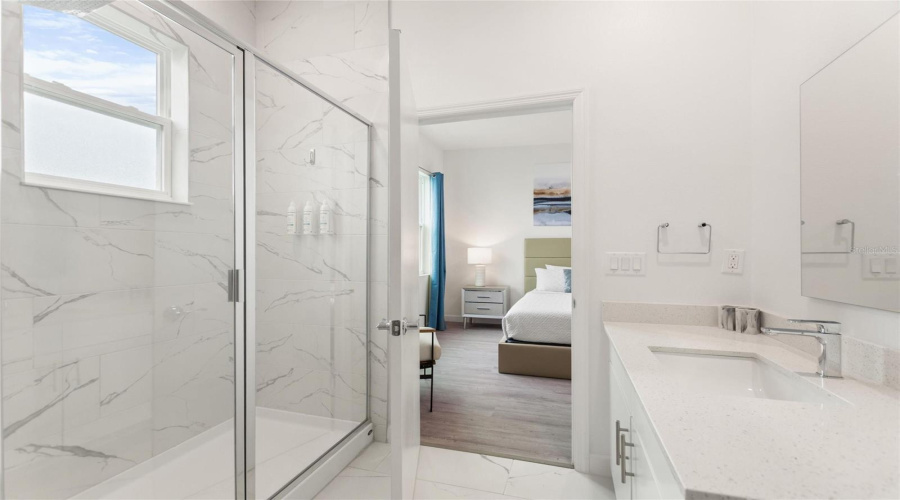 Master bathroom