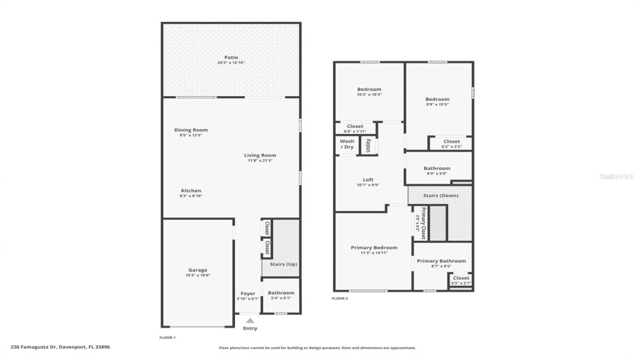DAVENPORT, Florida 33896, 3 Bedrooms Bedrooms, ,2 BathroomsBathrooms,Residential,For Sale,FAMAGUSTA,0,MFRS5129997