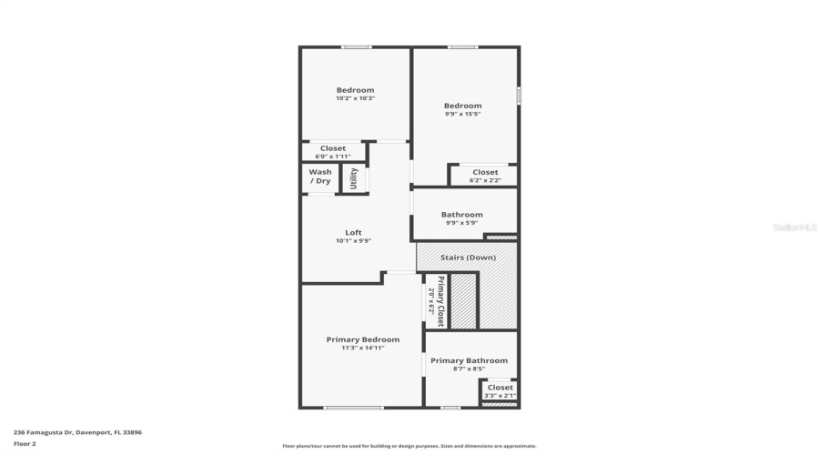 DAVENPORT, Florida 33896, 3 Bedrooms Bedrooms, ,2 BathroomsBathrooms,Residential,For Sale,FAMAGUSTA,0,MFRS5129997
