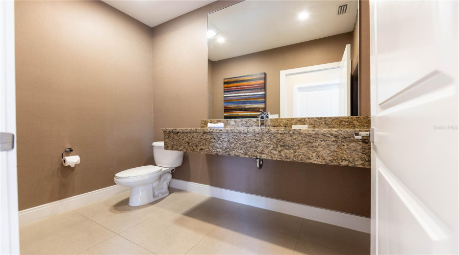 Half Bath first floor