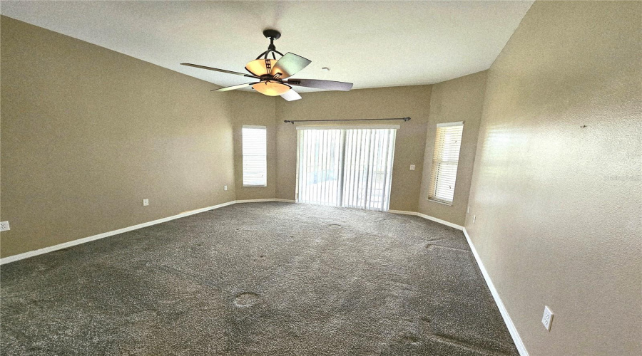 Master Bedroom with Sliders to Lanai