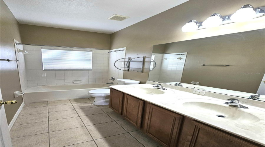 Bathroom with Dual Vanities