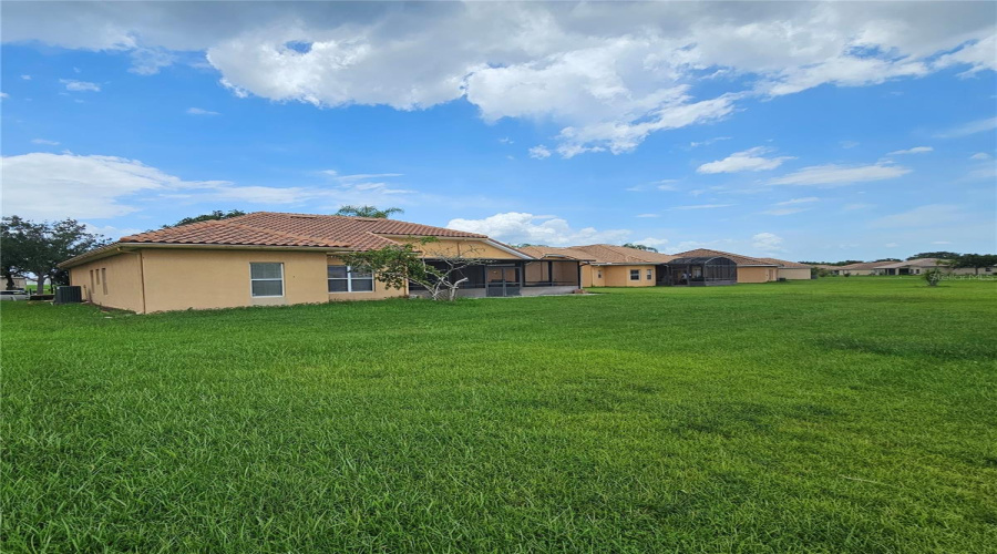 Backyard with Plenty of Room for Pool or Garden