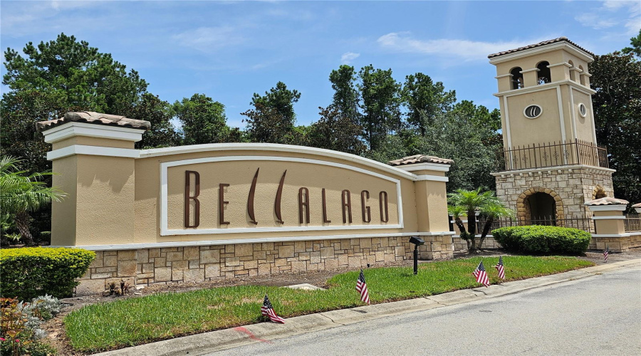 Gated Entrance to Community