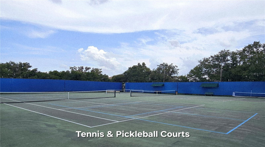 Tennis & Pickleball Courts