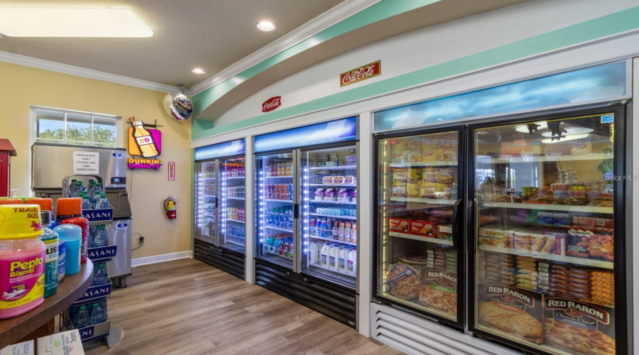 Forget something at the grocery store.