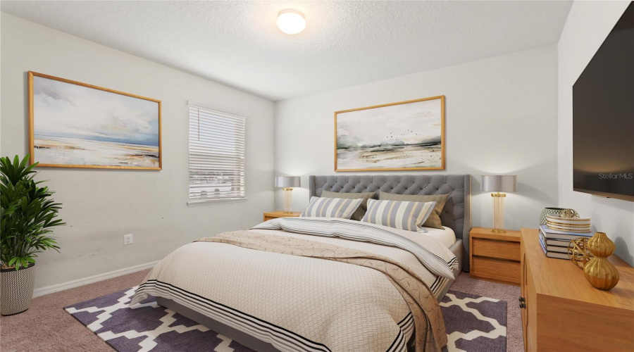 Staged Bedroom two photo