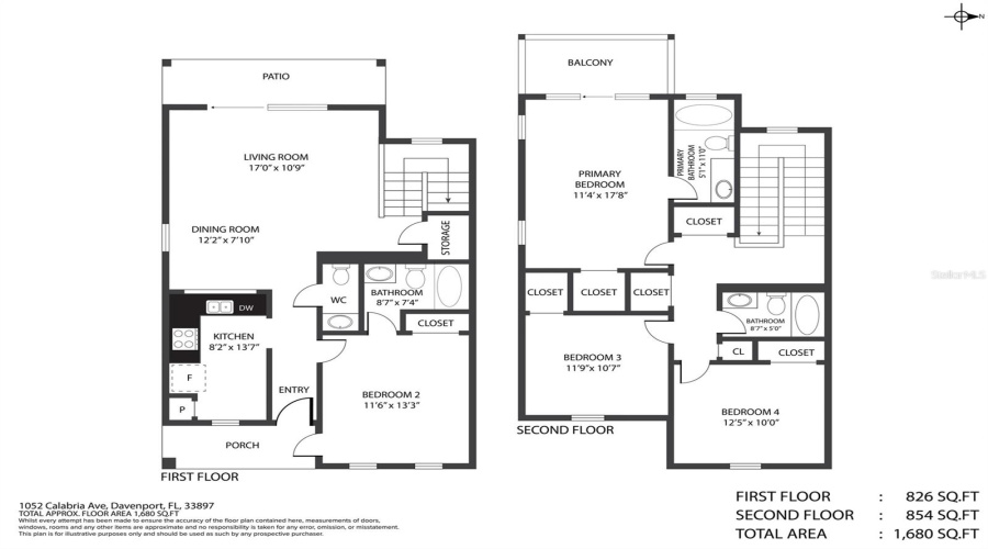 DAVENPORT, Florida 33897, 4 Bedrooms Bedrooms, ,3 BathroomsBathrooms,Residential,For Sale,CALABRIA AVENUE,0,MFRTB8400282