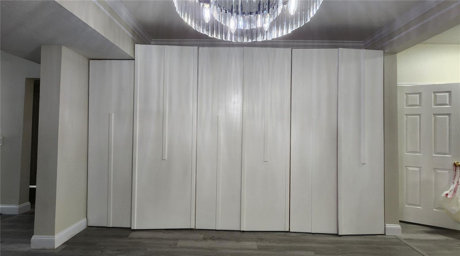 CUSTOM BUILT CLOSET!