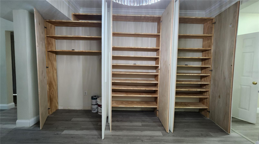 CUSTOM BUILT CLOSET!