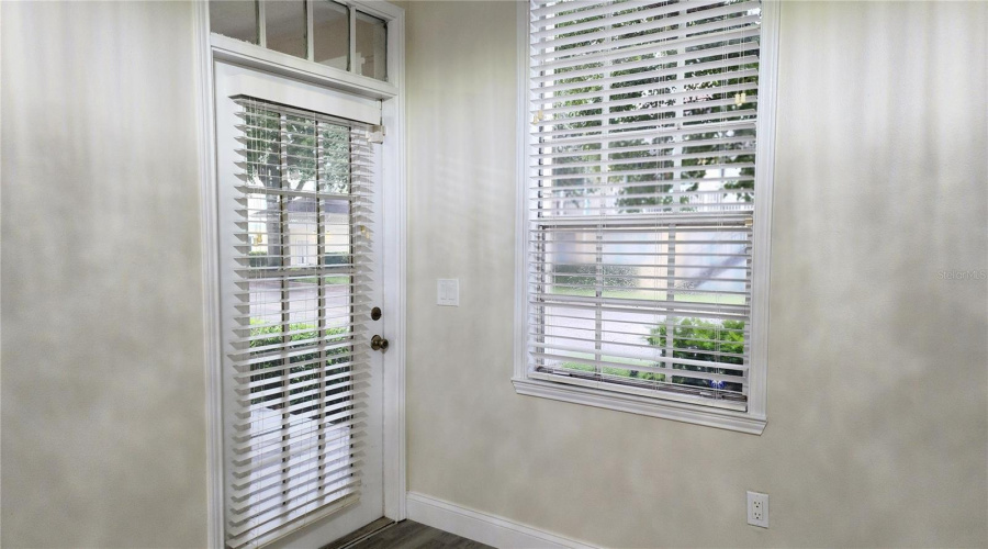 DOOR TO 1ST PRIVATE PORCH!