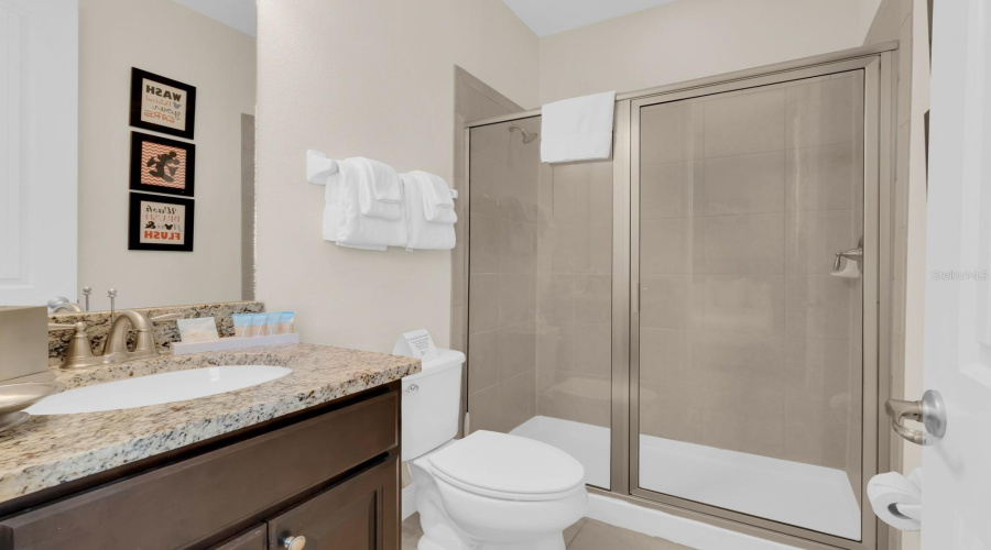 En-suite bathroom to bedroom 3