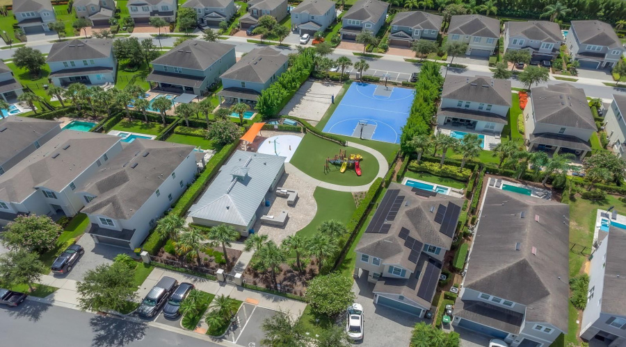 Amenities across from the house