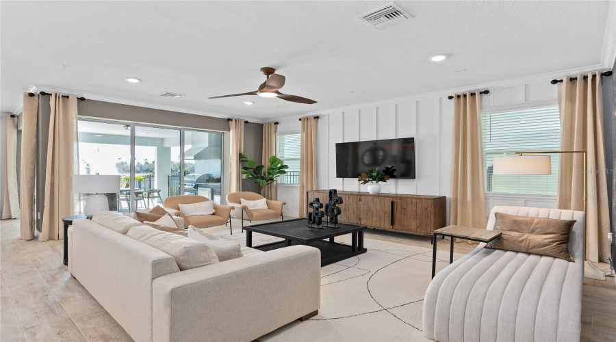 Model Home Design Only. Pictures and furnishings are for illustrative purposes only. Elevations, colors and options may vary. Furniture is for model home staging only.?
