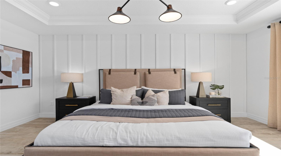 Model Home Design Only. Pictures and furnishings are for illustrative purposes only. Elevations, colors and options may vary. Furniture is for model home staging only.?