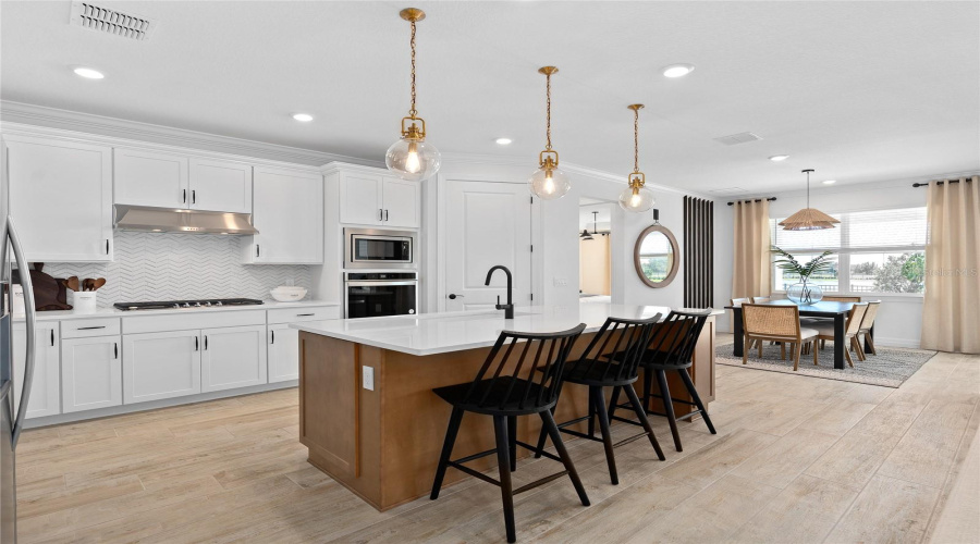 Model Home Design Only. Pictures and furnishings are for illustrative purposes only. Elevations, colors and options may vary. Furniture is for model home staging only.?