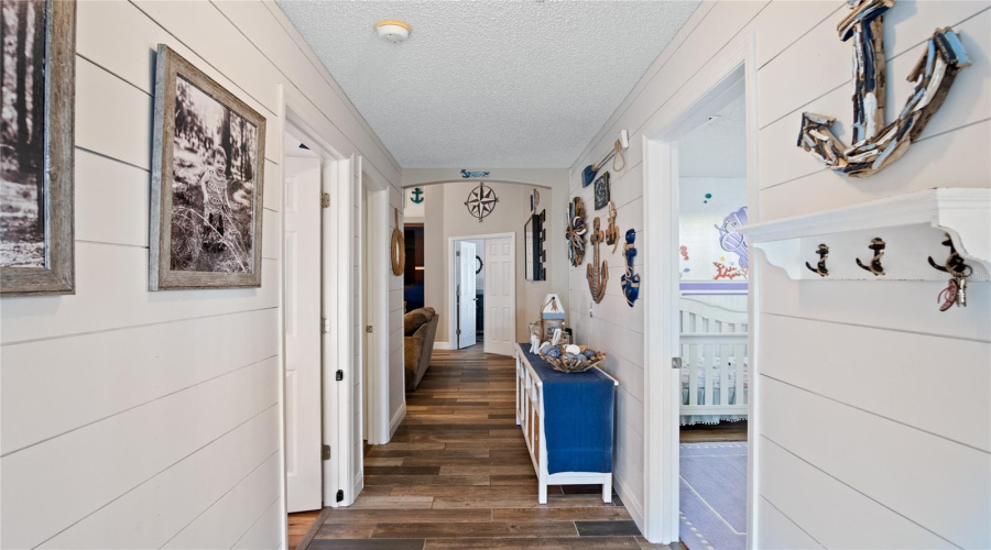 You'll feel at home and know that the updating has already been taken care of for you - shiplap walls, new flooring, and so much more.